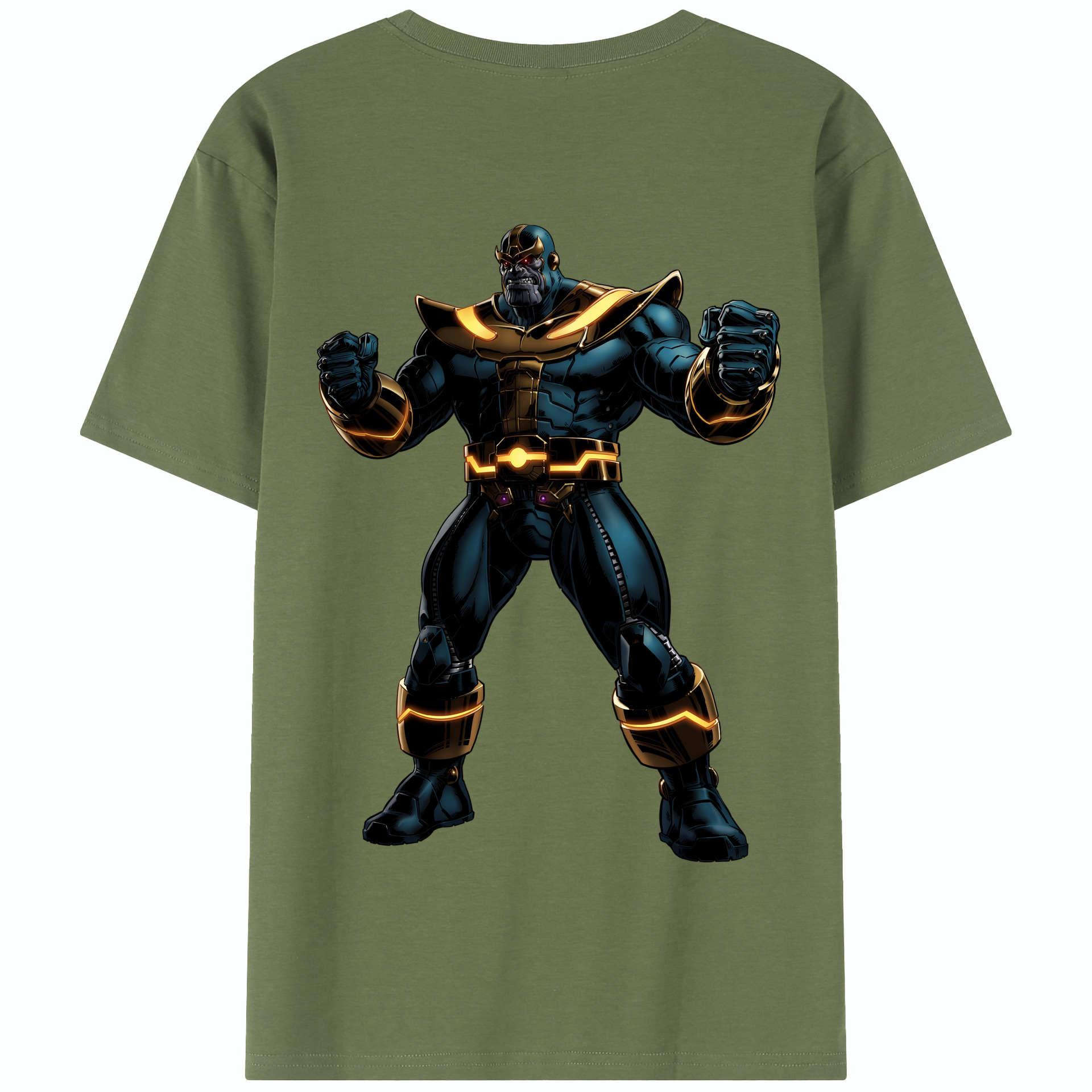 （画像用） アベンジャーズ The Avengers 綿100％半袖Tシャツ（背面プリント）